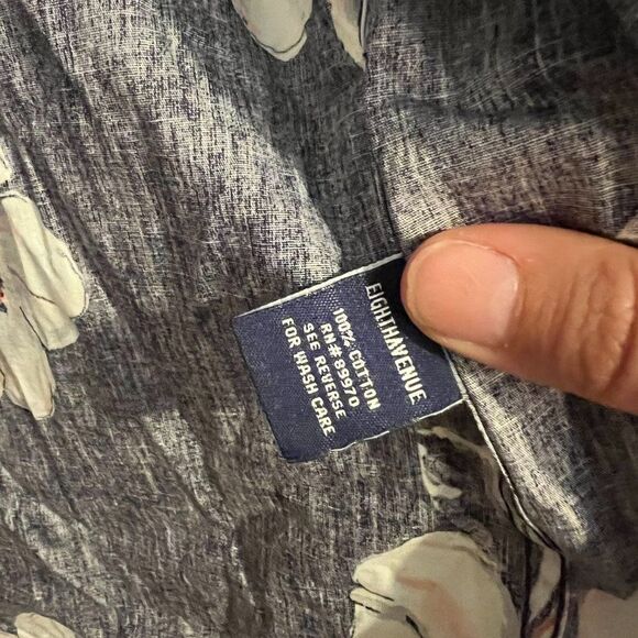 NWT Eighth Avenue floral button down S - Picture 8 of 8